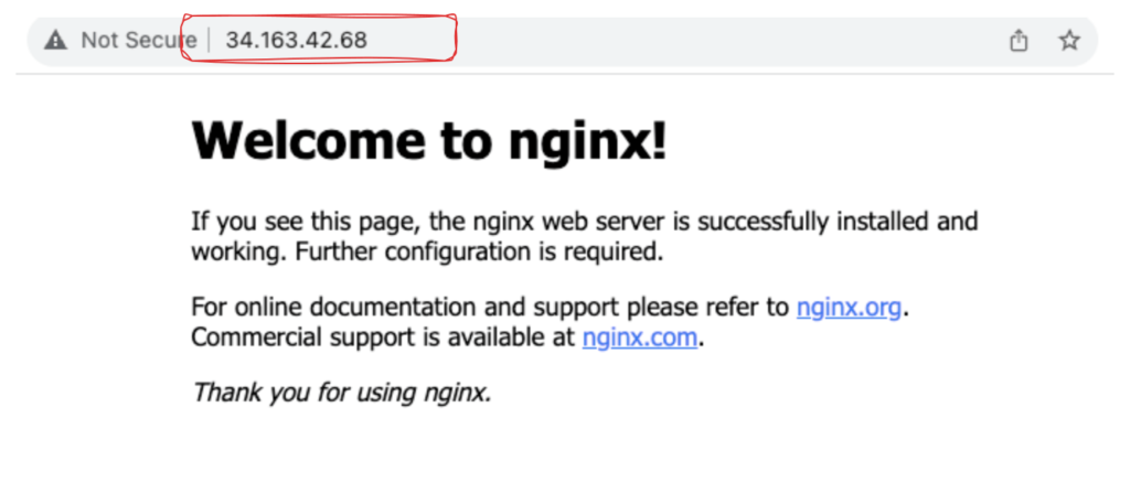 nginx gke gcp